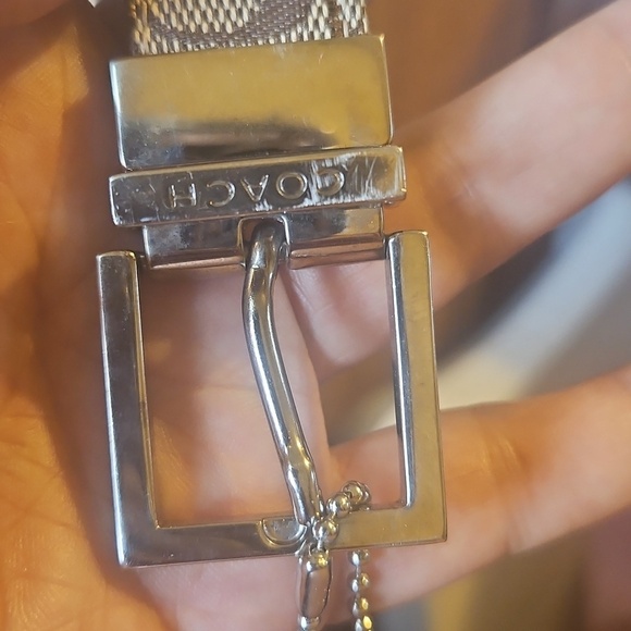 Coach Signature Leather Belt main image 4